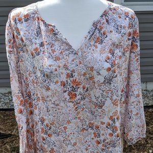 Botanical 3/4 Sleeve Blouse